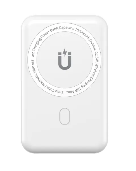 Доп. АКБ WIWU Snap Cube MagSafe 10000mAh White